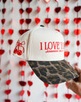 I Love You Sooooo Much - Leopard Vintage Hat