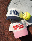 Softball - Striped Trucker Hat