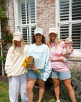 Mommin' - Striped Vintage Trucker Hat