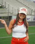 I Hate Football Trucker Hat KenzKustomz