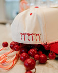 All I Want for Christmas is Cocktails - Red Vintage Trucker Hat KenzKustomz