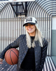 Baller - Black Vintage Trucker Hat