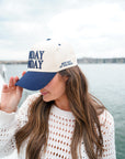 Sunday Funday - Navy Vintage Trucker Hat
