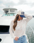 Sunday Funday - Navy Vintage Trucker Hat
