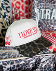 I Love You Sooooo Much - Leopard Vintage Hat