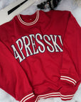 Apres Ski - Maroon Vintage Crewneck Sweatshirt