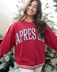Apres Ski - Maroon Vintage Crewneck Sweatshirt