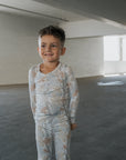 Bamboo Two Piece Pajamas | Woodland forever french baby
