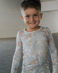 Bamboo Two Piece Pajamas | Woodland forever french baby
