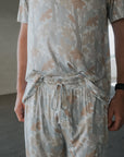 Men's Bamboo Short Sleeve Pajama | Woodland forever french baby