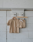 Child Short Set | Toffee forever french baby