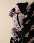 Bamboo Zip Romper | Desert Cowboy