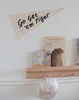 go get 'em tiger pennant