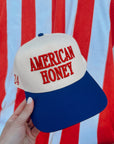 American Honey Vintage Trucker Hat KenzKustomz