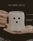Black Ghost 12 oz Figural Coffee Mug