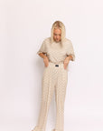 Women's Boxy Tee Lounge Set | Flora