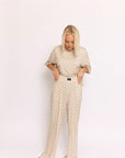 Women's Boxy Tee Lounge Set | Flora forever french baby