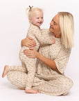Women's Boxy Tee Lounge Set | Flora