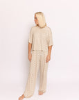 Women's Boxy Tee Lounge Set | Flora