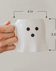 Black Ghost 12 oz Figural Coffee Mug