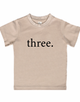 Three. - Birthday Tee