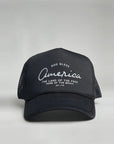 God Bless America - Land of the Free Trucker Hat