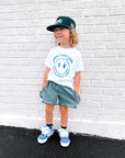 Jesus Loves You Smiley Toddler Tee Saved by Grace Co.