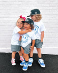 Jesus Loves You Smiley Toddler Tee Saved by Grace Co.