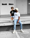 Dad Minimal Tee Final Sale Saved by Grace Co.
