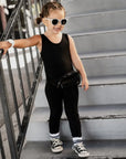 Athleisure Jumpsuit - Black