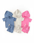 Cargo Shorts Set | Blue