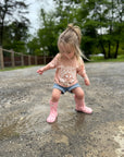 Daddy's Girl Checkered Tee Saved by Grace Co.