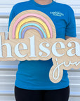 Custom 3D Wooden Name Sign with Designs of your choice