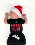 Merry Dude Tree Onsie Saved by Grace Co.