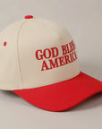 God Bless America Trucker Hat Saved by Grace Co.
