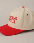 God Bless America Trucker Hat Saved by Grace Co.