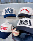 Baseball - Black Stripe Vintage Trucker Hat