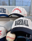 Baseball - Black Stripe Vintage Trucker Hat