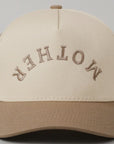 Mother Upside Down Lettering Embroidered Cap