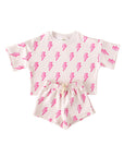 Shorts Set | Pink Bolts