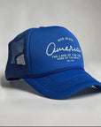 God Bless America - Land of the Free Trucker Hat Saved by Grace Co.
