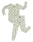 Ivy Wavy Checkers Two-Piece Set