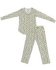 Ivy Wavy Checkers Women's Pajama Set