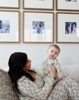 Ivy Wavy Checkers Women's Pajama Set
