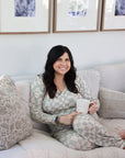 Ivy Wavy Checkers Women's Pajama Set