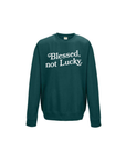 Blessed,Not Lucky New Pullover