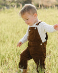 Brown Corduroy Overalls Mebie Baby
