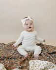 Venetian Floral + Autumn Bloom Lace Muslin Quilt Mebie Baby
