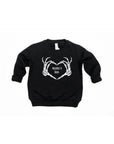 Mama's Boo Skeleton Heart Hands Pullover Saved by Grace Co.