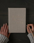She Believed She Could Fabric Journal